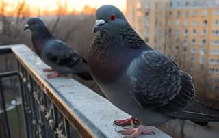 Come Allontanare i piccioni dal balcone di casa