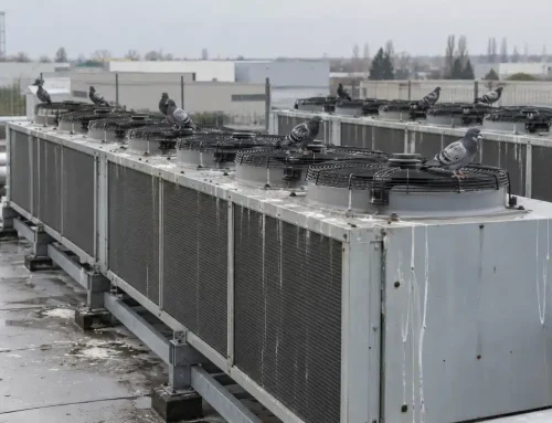 Volatili sul tetto di un data center: chiller, prese d’aria e filtri