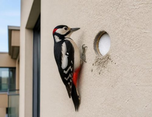 Il Picchio che Buca il Cappotto Termico: Come Difendere la Facciata | Birdstop